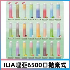 ILIA BAR 4 哩亞6500口大容量一次性拋棄式電子煙｜多口味選擇