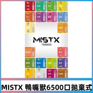 MIST X 鴨嘴獸6500Puffs一次性電子煙#台灣現貨#